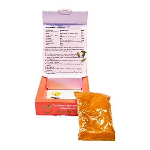 Indian Curry Spice Blend For Beef Or Lamb Curry