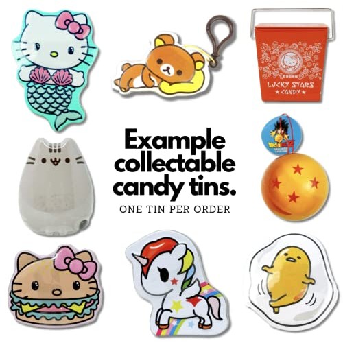 Boos Snack Mix, 40pc, Asian Mystery Candy Mix with Kawaii Chara...