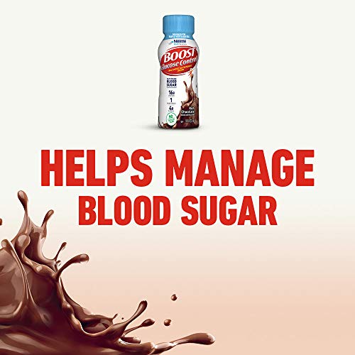 Boost Glucose Control Nutritional Drink, Chocolate Sensation, 8