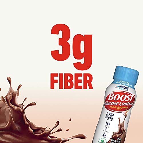 Boost Glucose Control Nutritional Drink, Chocolate Sensation, 8