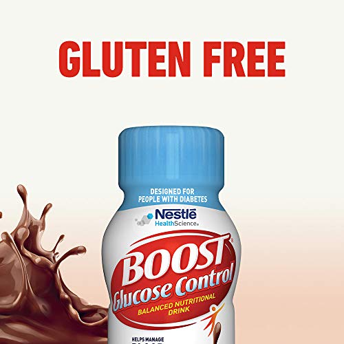Boost Glucose Control Nutritional Drink, Chocolate Sensation, 8