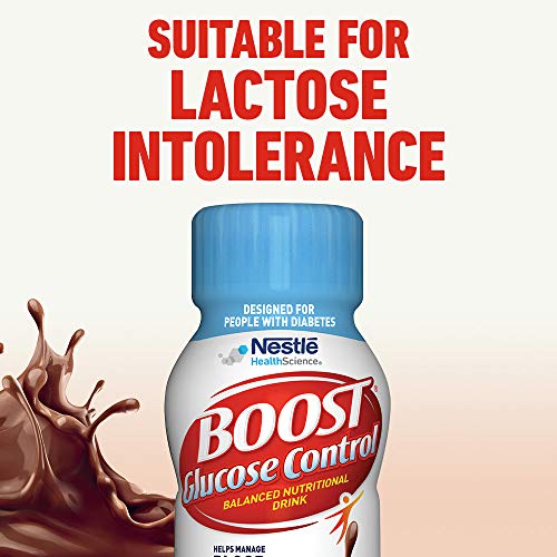Boost Glucose Control Nutritional Drink, Chocolate Sensation, 8