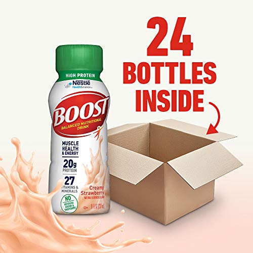 Boost High Protein Complete Nutritional Drink, Creamy Strawberry