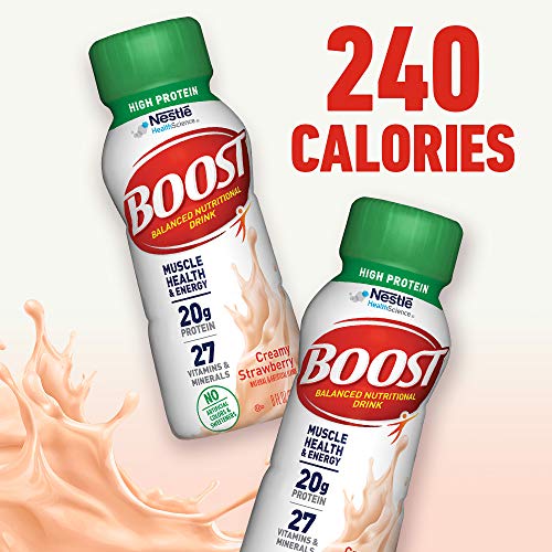 Boost High Protein Complete Nutritional Drink, Creamy Strawberry