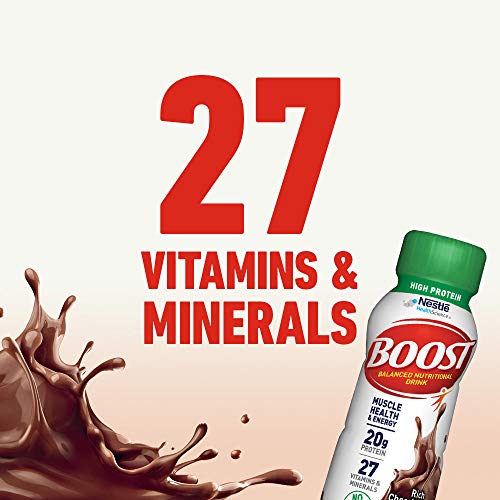 Boost High Protein Complete Nutritional Drink, Rich Chocolate, 8