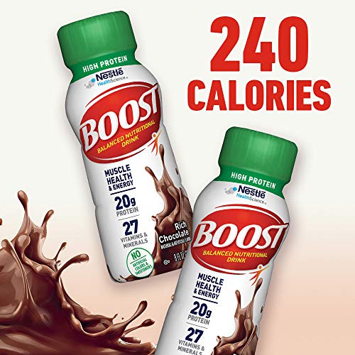 Boost High Protein Complete Nutritional Drink, Rich Chocolate, 8