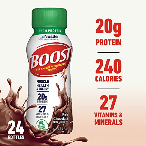 Boost High Protein Complete Nutritional Drink, Rich Chocolate, 8