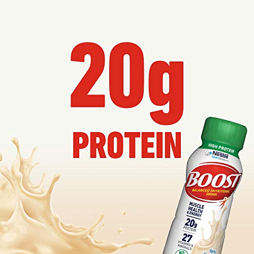 Boost High Protein Complete Nutritional Drink, Very Vanilla, 8 F