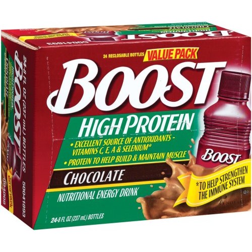 Boost High Protein Nutritional Energy Drink, Chocolate, 8 Ounce