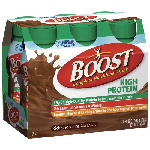 Boost High Protein Nutritional Energy Drink, Chocolate, 8 Ounce