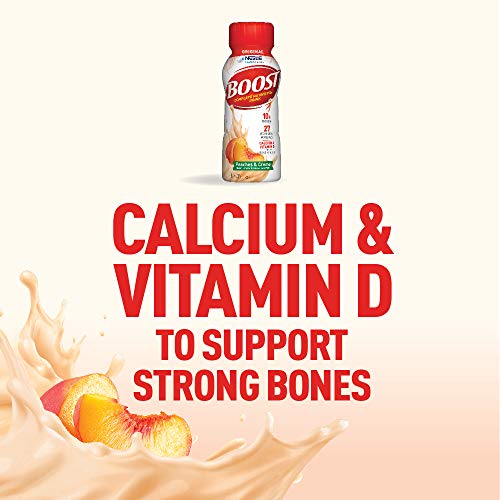 Boost Original Complete Nutritional Drink, Peaches &Amp; Creme, 8 Ou