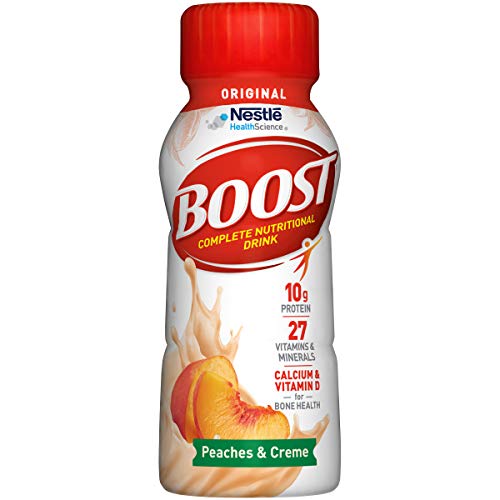 Boost Original Complete Nutritional Drink, Peaches &Amp; Creme, 8 Ou