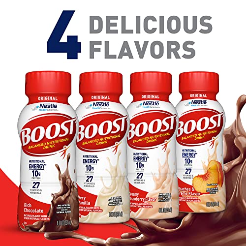 Boost Original Complete Nutritional Drink, Rich Chocolate, 8 Fl