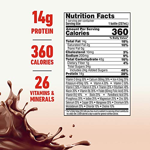 Boost Plus Complete Nutritional Drink, Rich Chocolate, 8 Fl Oz B