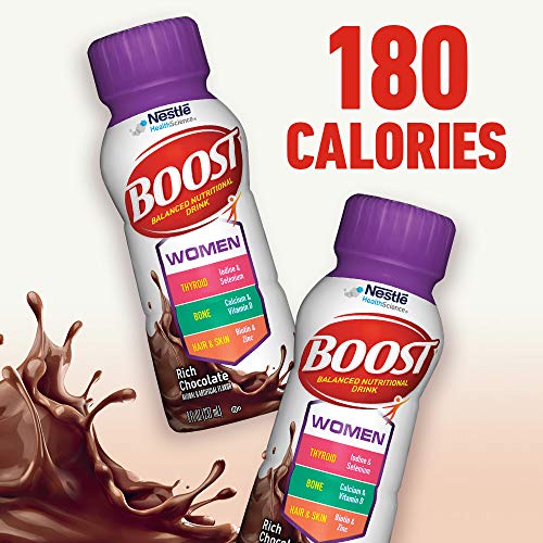 Boost Women Balanced Nutritional Drink, Rich Chocolate, 8 Ounce