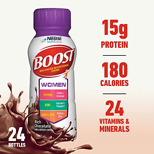 Boost Women Balanced Nutritional Drink, Rich Chocolate, 8 Ounce