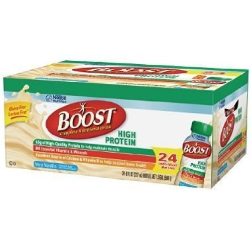 Boost High Protein Vanilla Nutritional Energy Drink Bottles - 23