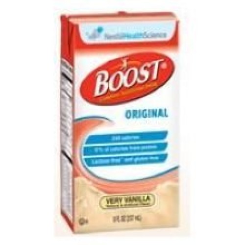 Boost Very Vanilla Nutritional Drink, 8 Fluid Ounce - 27 Per Case.