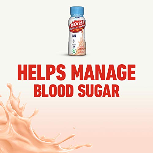 Boost Glucose Control Nutritional Drink, Creamy Strawberry, 8 Ou