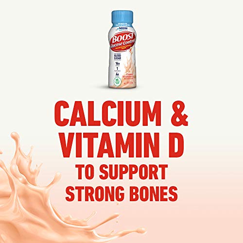 Boost Glucose Control Nutritional Drink, Creamy Strawberry, 8 Ou