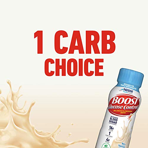 Boost Glucose Control Nutritional Drink, Vanilla Delight, 8 Fl O