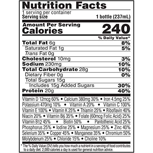 Boost High Protein Chocolate Drink, 8 Fl Oz Pack Of 6