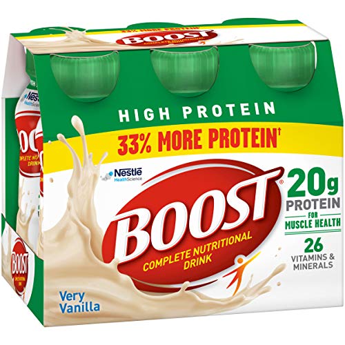 Boost High Protein Nutritional Drink Vanilla Ready To Drink, 8 F