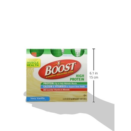 Boost High Protein Nutritional Drink Vanilla Ready To Drink, 8 F