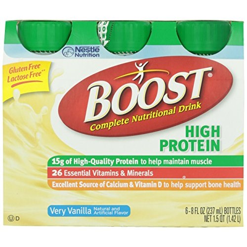 Boost High Protein Nutritional Drink Vanilla Ready To Drink, 8 F