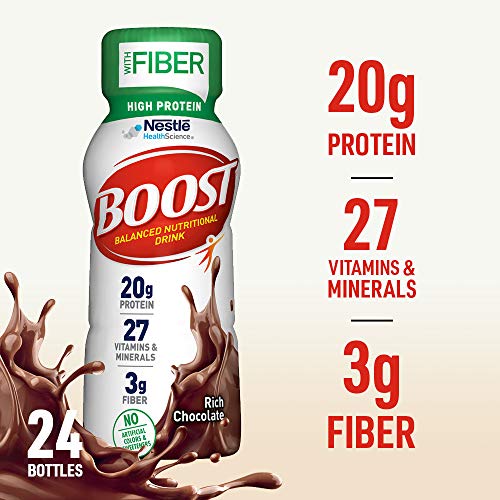 Boost High Protein With Fiber Balanced Nutritional Drink, Very V