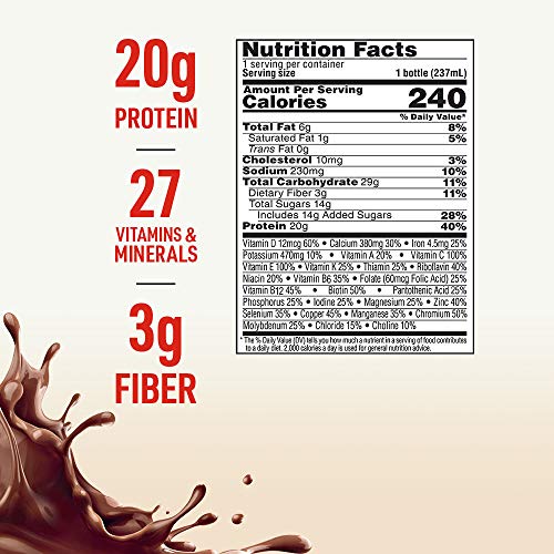 Boost High Protein With Fiber Balanced Nutritional Drink, Very V