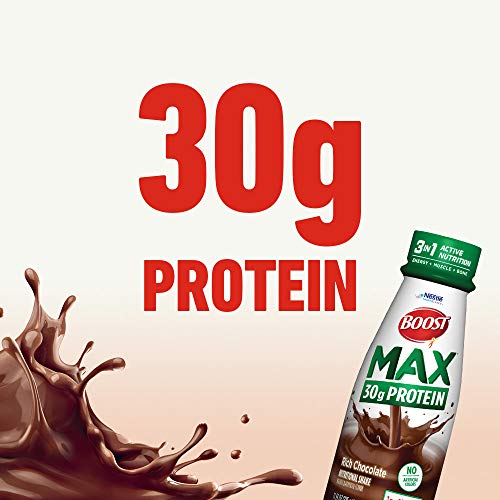 Boost Max Nutritional Drink, 30G Protein, Rich Chocolate, 11 Oun