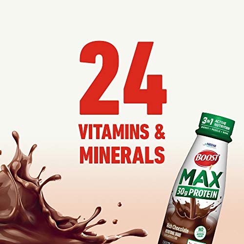 Boost Max Nutritional Drink, 30G Protein, Rich Chocolate, 11 Oun