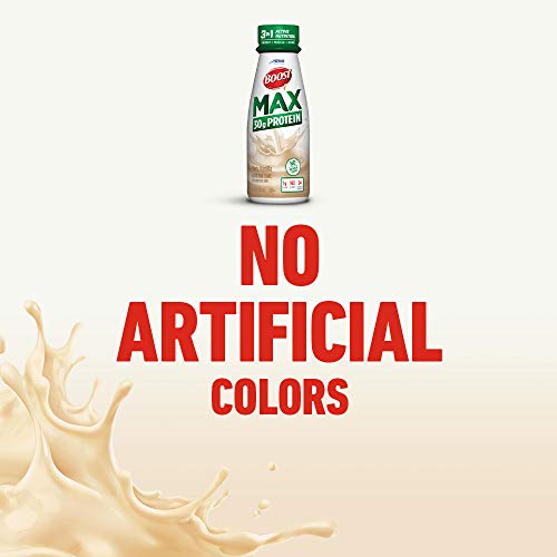 Boost Max Protein Drink, Very Vanilla, 11 Fl Oz Bottle, 12 Pack