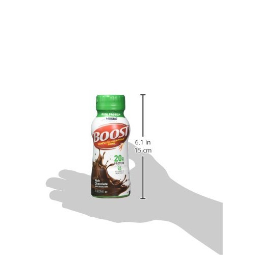 Boost High Protein Nutritional Drink, Rich Chocolate, 8 Fl Oz Bo