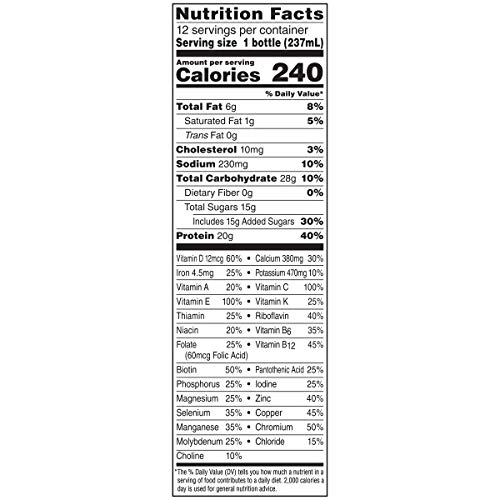 Boost High Protein Nutritional Drink, Rich Chocolate, 8 Fl Oz Bo