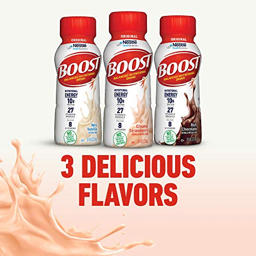 Boost Original Complete Nutritional Drink, Creamy Strawberry, 8