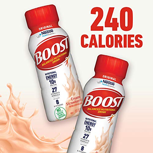 Boost Original Complete Nutritional Drink, Creamy Strawberry, 8