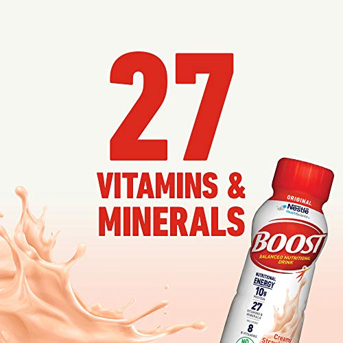 Boost Original Complete Nutritional Drink, Creamy Strawberry, 8