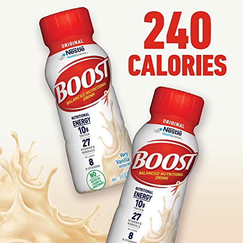 Boost Original Complete Nutritional Drink, Very Vanilla, 8 Fl Oz
