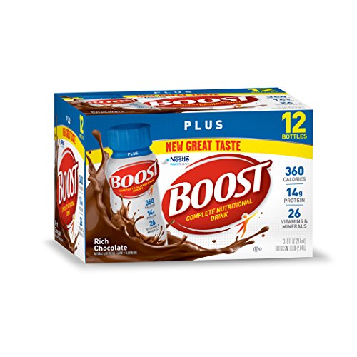 Boost Plus Complete Nutritional Drink, Rich Chocolate, 8 Ounce B