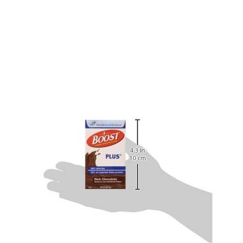 Boost Plus Rich Chocolate Nutritional Drink, 8 Fluid Ounce - 27