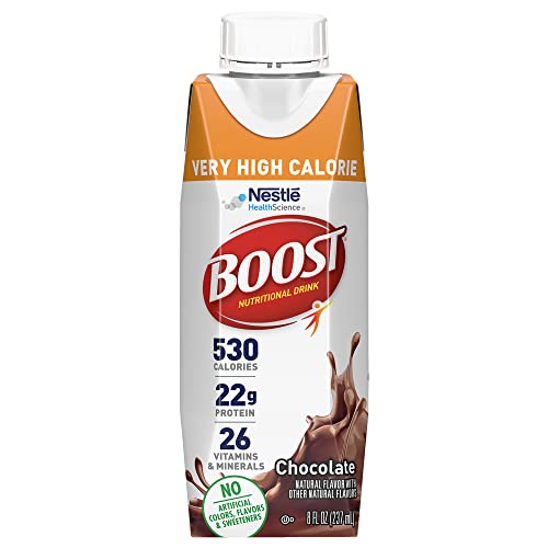 Boost Very High Calorie Nutritional Drink, Chocolate, 8 Fl Oz P... Boost Very High Calorie Nutritional Drink, Chocolate, 8 Fl Oz P...