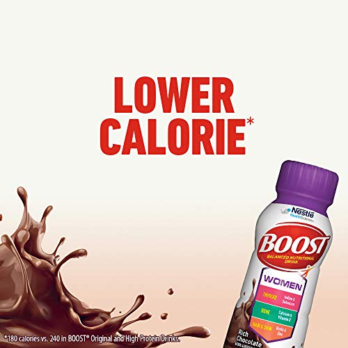 Boost Women Balanced Nutritional Drink, Rich Chocolate, 8 Fl Oz