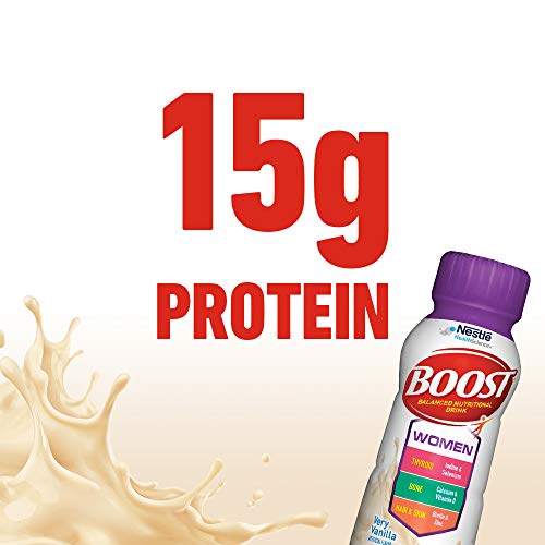 Boost Women Balanced Nutritional Drink, Very Vanilla, Packaging