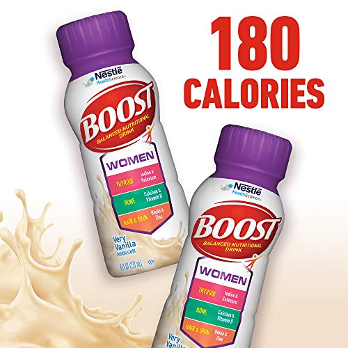 Boost Women Balanced Nutritional Drink, Very Vanilla, Packaging