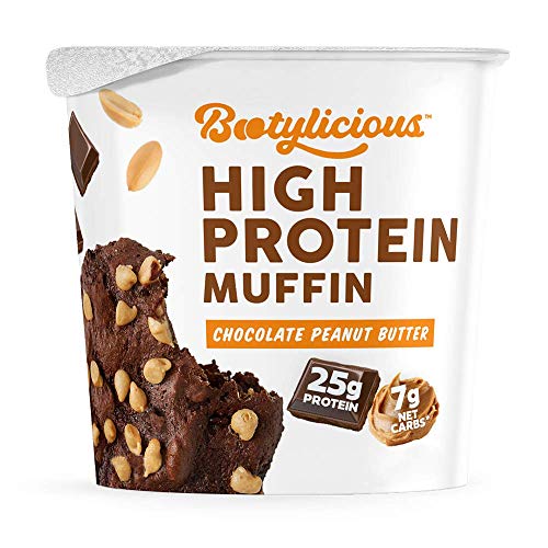 Bootylicious | High-Protein Muffin | 25G Protein, 7G Net Carbs,