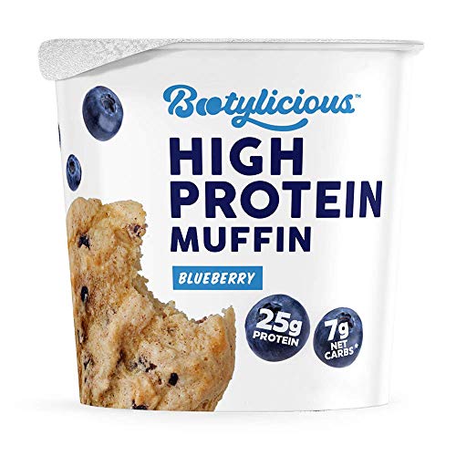 Bootylicious | High-Protein Muffin | 25G Protein, 7G Net Carbs,