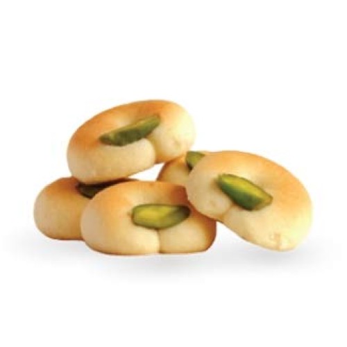 Ghraybeh Cookies With Pistachio Nuts| 80 Pieces 16 Oz| Gourmet