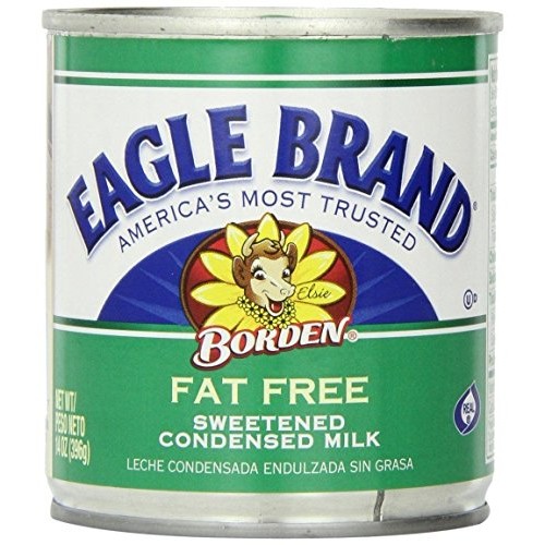 Eagle Brand Fat Free Sweetened Condensed Milk 3 Pack 14 Oz Cans